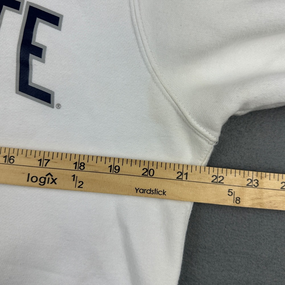 Nike Penn State Nittany Lions Crewneck Sweatshirt White Center Swoosh Mens M - Picture 6 of 7